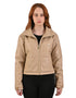 Chamarra casual Beige de mujer Nine West con cuello alto